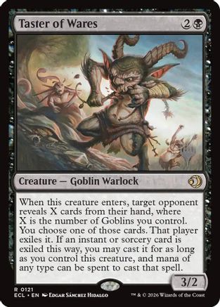 Taster of Wares (PPECL-121) [Promo Pack: Lorwyn Eclipsed] Foil