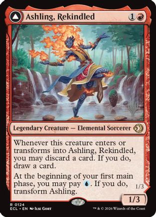 Ashling, Rekindled (PPECL-124) [Promo Pack: Lorwyn Eclipsed] Foil