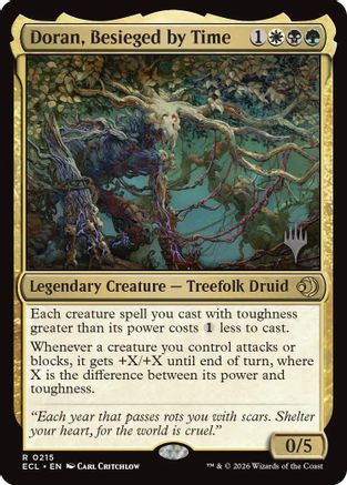 Doran, Besieged by Time (PPECL-215) [Promo Pack: Lorwyn Eclipsed]