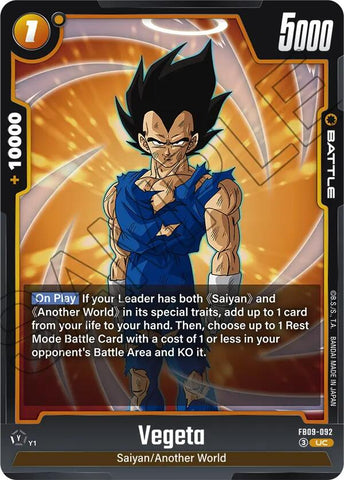 Vegeta (FB09-092) [Dual Evolution]