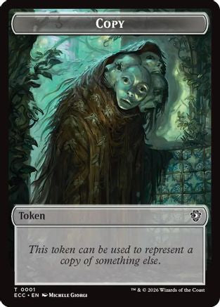 Copy // Shapeshifter Double-Sided Token (ECC-1 // 1) [Commander: Lorwyn Eclipsed]