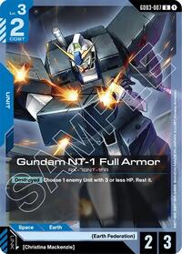 Steel Requiem : Gundam NT-1 Full Armor - GD03-007 - Normal - Uncommon