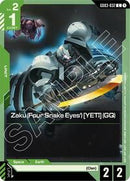 Steel Requiem : Zaku (Four Snake Eyes') [YETI] (GQ) - GD03-032 - Normal - Common