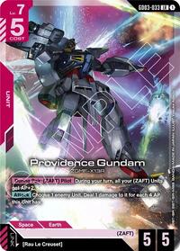 Steel Requiem : Providence Gundam - GD03-033 - Holofoil - Legend Rare