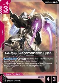 Steel Requiem : GuAIZ (Commander Type) - GD03-038 - Holofoil - Rare