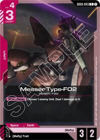 Steel Requiem : Messer Type-F02 - GD03-043 - Normal - Common