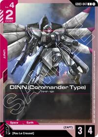 Steel Requiem : DINN (Commander Type) - GD03-047 - Normal - Common