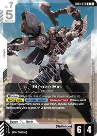 Steel Requiem : Graze Ein - GD03-073 - Holofoil - Rare