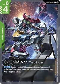 Steel Requiem : M.A.V. Tactics - GD03-106 - Normal - Uncommon