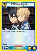 Sword Art Online : Kirito & Eugeo - Yellow - (UEX06BT/SAO-2-003) (Normal) (Common)