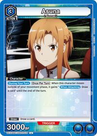 Sword Art Online : Asuna (014) - Blue - (UEX06BT/SAO-2-014) (Normal) (Uncommon)
