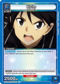 Sword Art Online : Kirito (015) - Blue - (UEX06BT/SAO-2-015) (Normal) (Uncommon)