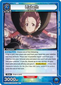 Sword Art Online : Lisbeth (020) - Blue - (UEX06BT/SAO-2-020) (Foil) (Rare)