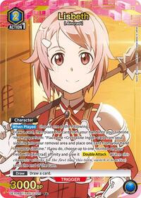Sword Art Online : Lisbeth (020) (R*) - Blue - (UEX06BT/SAO-2-020) (Foil) (Rare 1-Star)