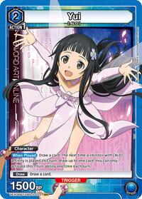 Sword Art Online : Yui (022) - Blue - (UEX06BT/SAO-2-022) (Foil) (Super Rare)