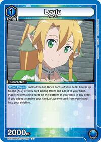 Sword Art Online : Leafa (023) - Blue - (UEX06BT/SAO-2-023) (Normal) (Common)