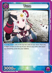 Sword Art Online : Yuna (030) - Purple - (UEX06BT/SAO-2-030) (Normal) (Uncommon)