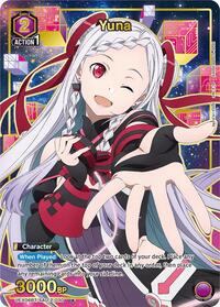 Sword Art Online : Yuna (030) (U*) - Purple - (UEX06BT/SAO-2-030) (Foil) (Uncommon 1-Star)