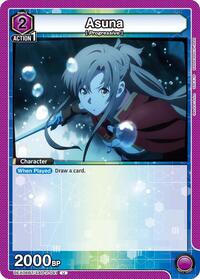Sword Art Online : Asuna (041) - Purple - (UEX06BT/SAO-2-041) (Normal) (Uncommon)