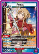 Sword Art Online : Asuna (042) - Purple - (UEX06BT/SAO-2-042) (Foil) (Super Rare)