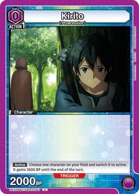 Sword Art Online : Kirito (047) - Purple - (UEX06BT/SAO-2-047) (Normal) (Common)