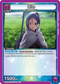 Sword Art Online : Mito (052) - Purple - (UEX06BT/SAO-2-052) (Normal) (Uncommon)