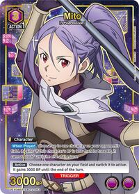 Sword Art Online : Mito (053) (R*) - Purple - (UEX06BT/SAO-2-053) (Foil) (Rare 1-Star)