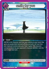 Sword Art Online : smile for you - Purple - (UEX06BT/SAO-2-060) (Normal) (Uncommon)