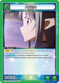 Sword Art Online : Asuna (063) - Green - (UEX06BT/SAO-2-063) (Foil) (Rare)
