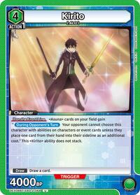 Sword Art Online : Kirito (064) - Green - (UEX06BT/SAO-2-064) (Normal) (Uncommon)