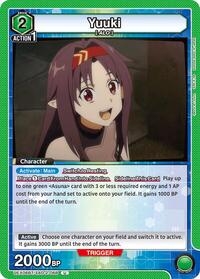 Sword Art Online : Yuuki (068) - Green - (UEX06BT/SAO-2-068) (Normal) (Uncommon)