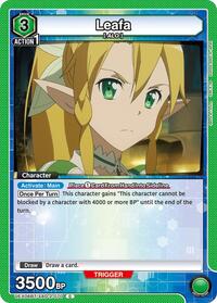 Sword Art Online : Leafa (070) - Green - (UEX06BT/SAO-2-070) (Normal) (Common)
