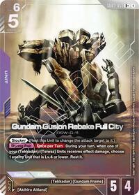 Steel Requiem : Gundam Gusion Rebake Full City (R+) - GD03-053 - Holofoil - R+