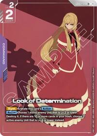 Steel Requiem : Look of Determination (R+) - GD03-114 - Holofoil - R+