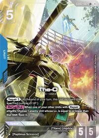 Steel Requiem : The-O (LR+) - GD03-002 - Holofoil - LR+