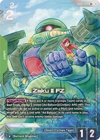 Steel Requiem : Zaku II FZ (R+) - GD03-020 - Holofoil - R+
