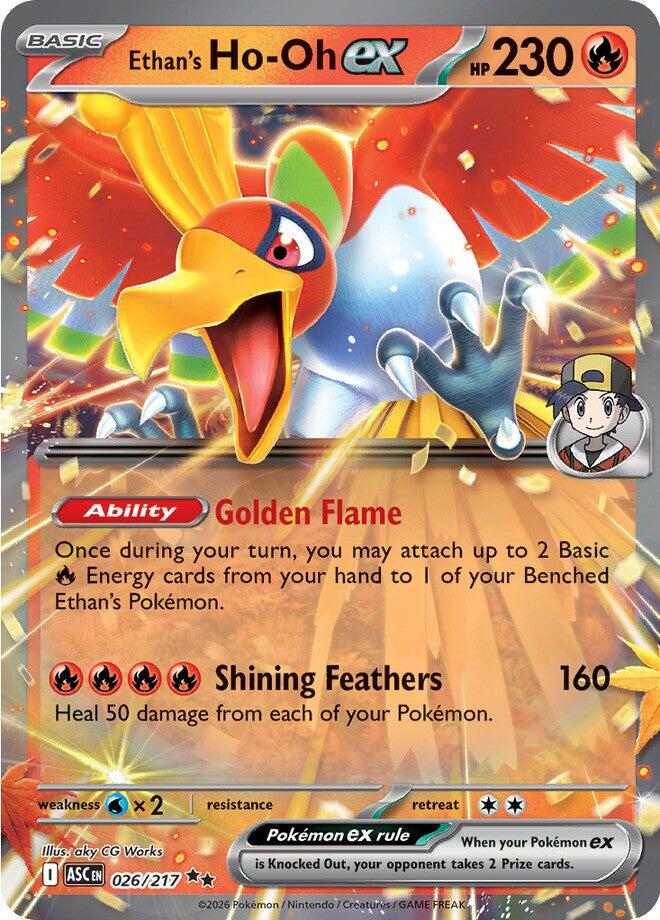 Ethan's Ho-Oh ex (026/217) [Mega Evolution: Ascended Heroes]