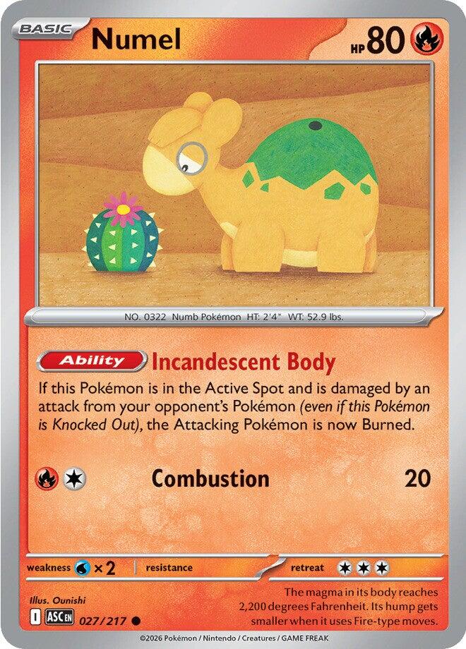 Numel (027/217) [Mega Evolution: Ascended Heroes]