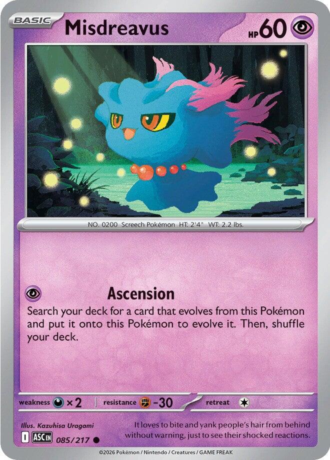 Misdreavus (085/217) [Mega Evolution: Ascended Heroes]