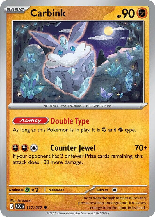 Carbink (117/217) [Mega Evolution: Ascended Heroes]