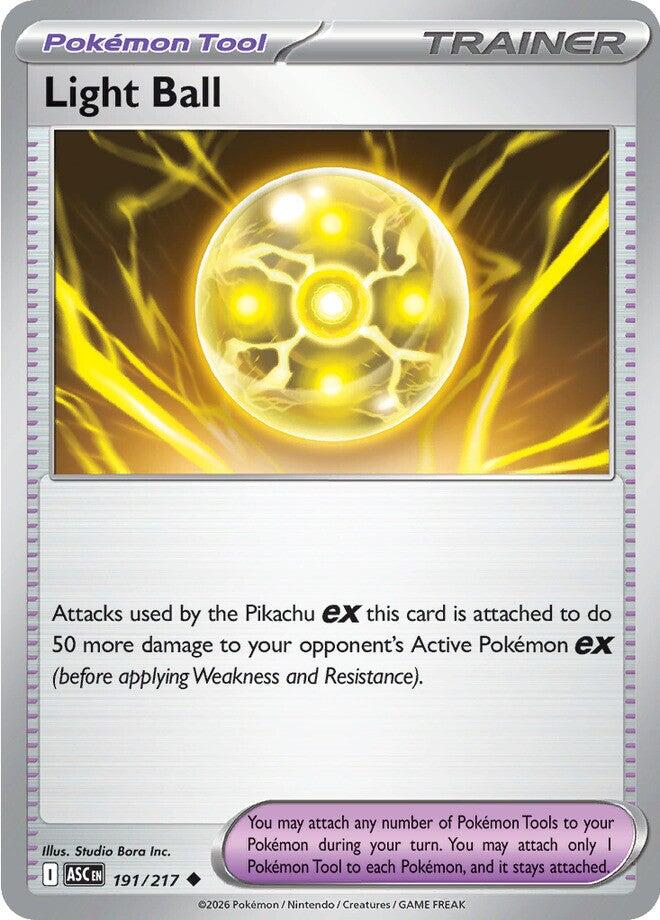 Light Ball (191/217) [Mega Evolution: Ascended Heroes]