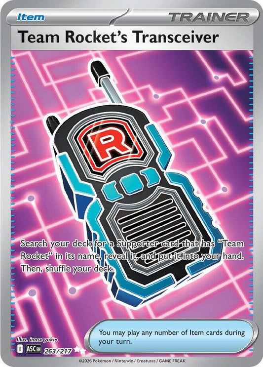 Team Rocket's Transceiver (263/217) [Mega Evolution: Ascended Heroes]