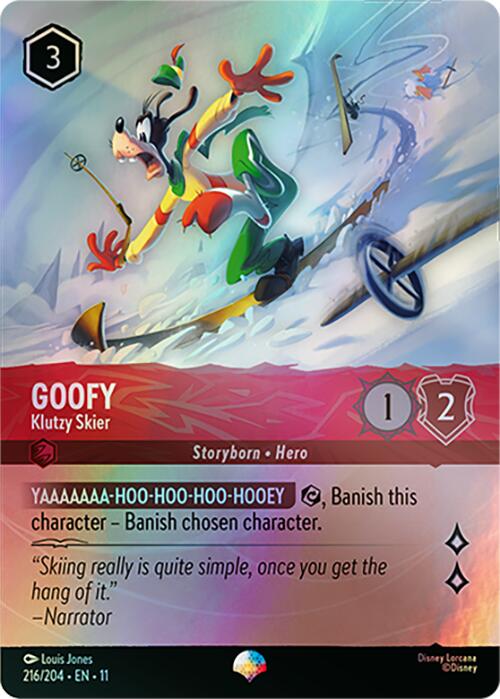 Goofy - Klutzy Skier (Epic) (216/204) [Winterspell]