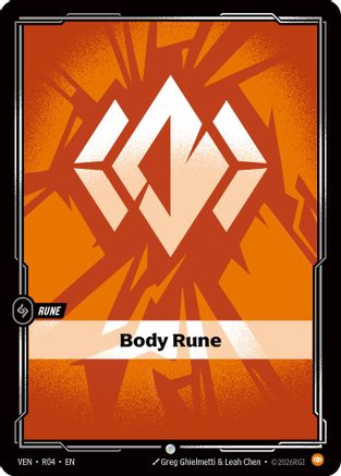 Body Rune (R04) - Spiritforged