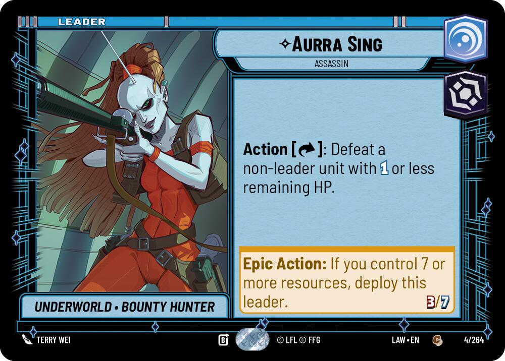 Aurra Sing - Assassin (4/264) (4/264) [A Lawless Time]