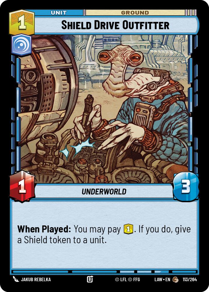 Shield Drive Outfitter (113/264) (113/264) [A Lawless Time]