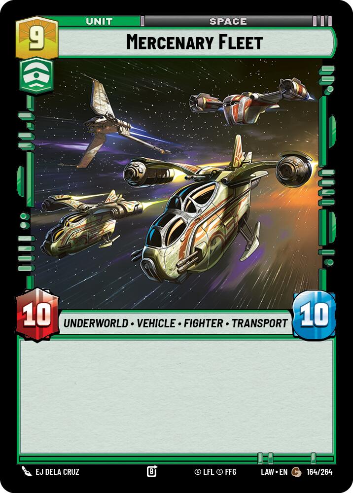 Mercenary Fleet (164/264) (164/264) [A Lawless Time]