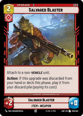 Salvaged Blaster (200/264) (200/264) [A Lawless Time]