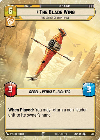 The Blade Wing - The Secret of Shantipole (505) (Hyperspace) (505) [A Lawless Time]