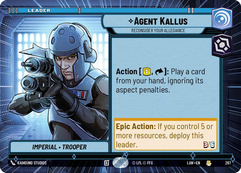 Agent Kallus - Reconsider Your Allegiance (Hyperspace) (267) (267) [A Lawless Time]